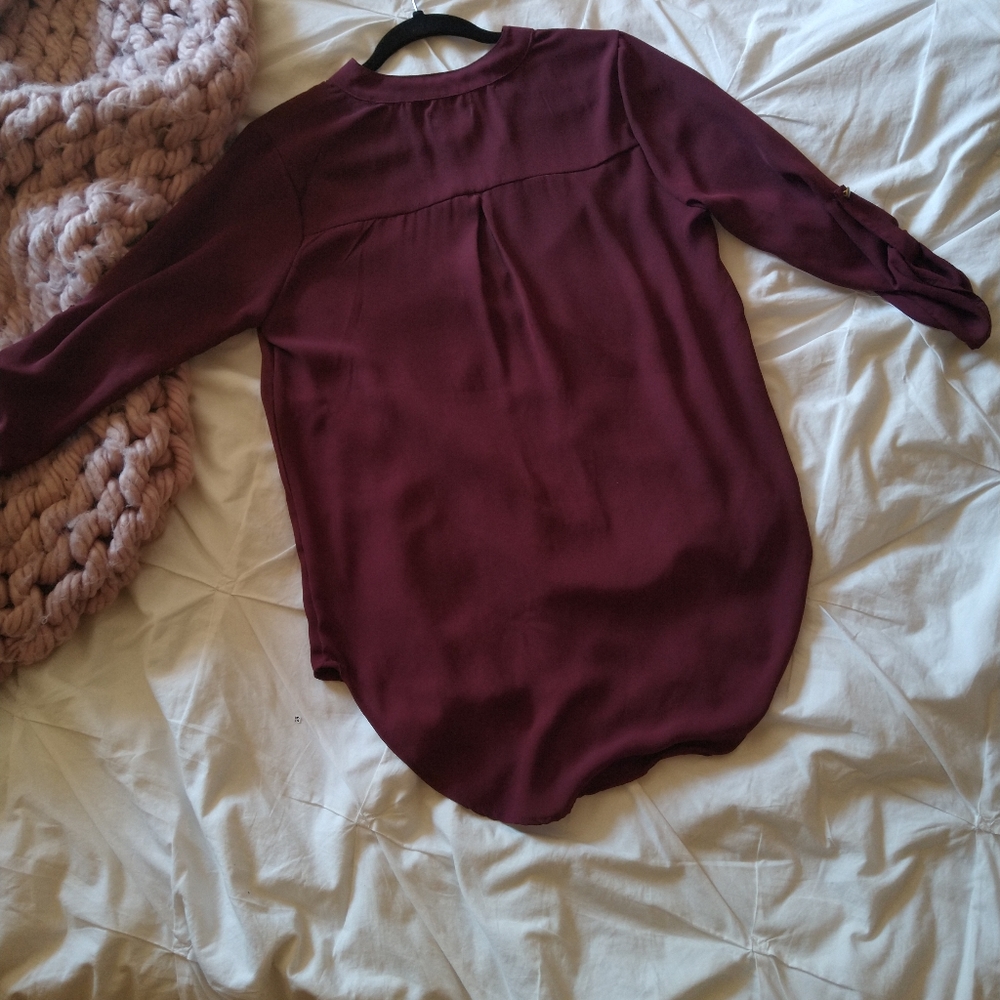Red blouse - Picture 2 of 3